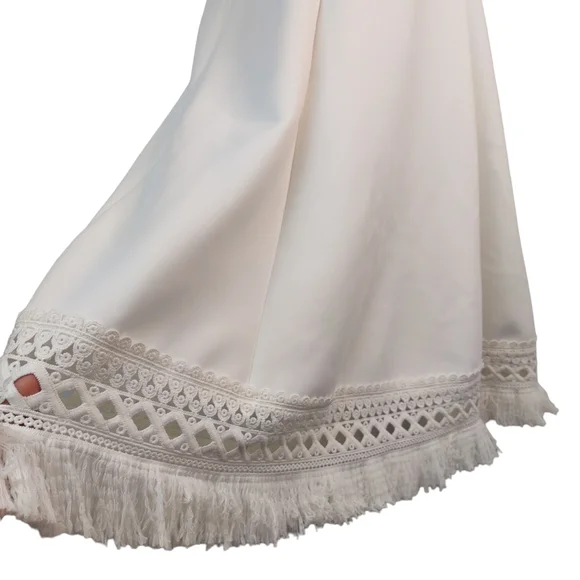 Donna Ricco White Sleeveless Dress - Picture 4 of 10